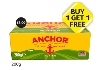 Anchor Butter - Now Only Buy 1 Get 1 FREE at Londis