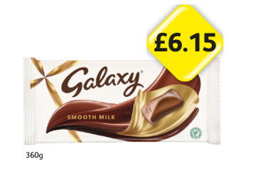 Galaxy Smooth Milk - Now Only £6.15 at Londis