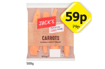 Jack's Carrots - Now Only 59p at Londis