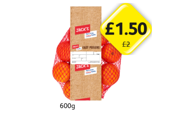 Jack's Easy Peelers - Now Only £1.50 at Londis