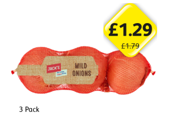 Mild Onions - Now Only £1.29 at Londis