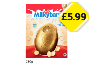 Milkybar Easter Egg - Now Only £5.99 at Londis