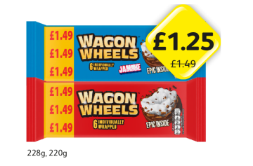 Wagon Wheels Original, Jam - Now Only £1.25 at Londis