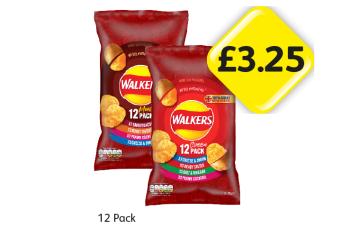 Walkers Variety Pack Meaty, Classic - Now Only £3.25 at Londis