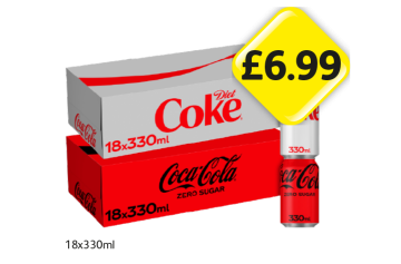 Diet Coke, Coca Cola - Now Only £6.99 at Londis