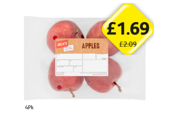 Jack's Apples - Now Only £1.69 at Londis
