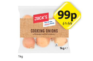 Jack's Cooking Onions - Now Only 99p at Londis