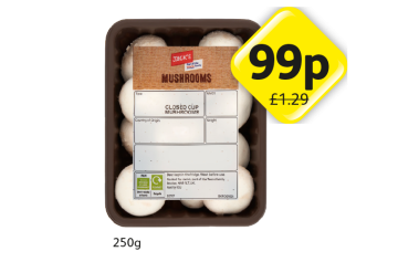Jack's Mushrooms - Now Only 99p at Londis