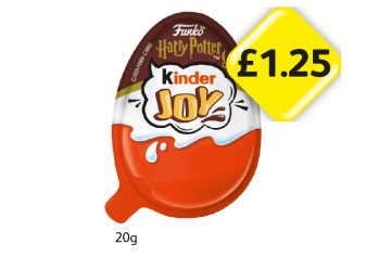 Kinder Joy Harry Potter - Now Only £1.25 at Londis