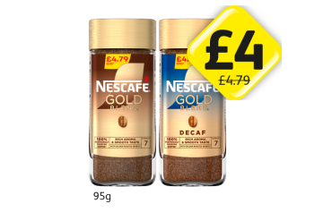 Nescafe Gold, Decaf - Now Only £4 at Londis