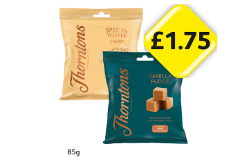 Thorntons Special Toffee, Vanilla Fudge - Now Only £1.75 at Londis