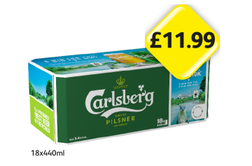 Carlsberg - Now Only £11.99 at Londis