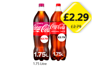 Coca Cola, Cherry - Now Only £2.29 at Londis