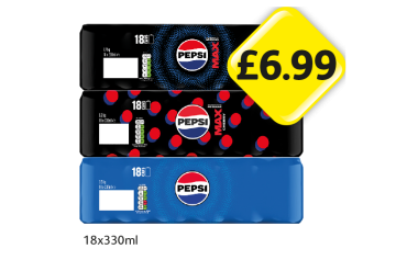 Pepsi, Max, Cherry - Now Only £6.99 at Londis