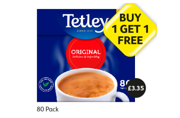 Tetley Original - Now Only Buy 1 Get 1 FREE at Londis