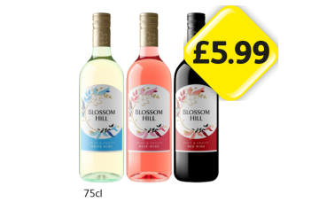 Blossom Hill White, Rosé, Red - Now Only £5.99 at Londis