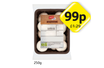 Jack's Mushrooms - Now Only 99p at Londis