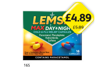 Lemsip Max Day & Night Capsules - Now Only £4.89 at Londis