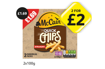 McCain Quick Chips - Any 2 for £2 at Londis