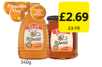 PANCAKE DAY: Rowse Honey - Now Only £2.69 at Londis