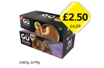 Gü Cheesecake Speculoos, Brownies - Now Only £2.50 at Londis