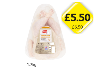 Jack’s British Large Chicken - Now Only £5.50 at Londis
