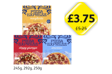 Pizza Express Margherita, Sloppy Giuseppe, American - Now Only £3.75 at Londis