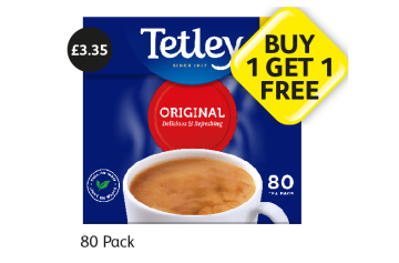 Tetley - Buy 1 Get 1 FREE at Londis