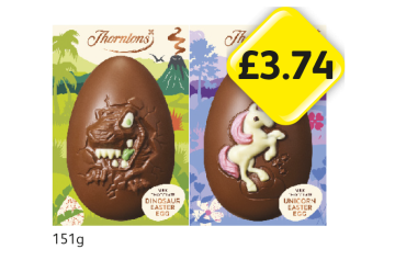 Thorntons Easter Eggs - Now Only £3.74 at Londis