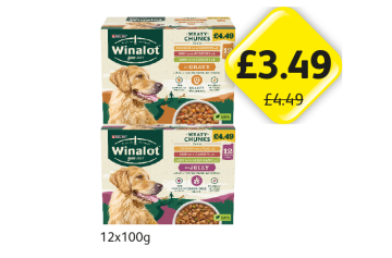 Winalot Meaty Chunks In Gravy, Jelly - Now Only £3.49 at Londis