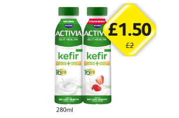 Activia Kefir, Strawberry - Now Only £1.50 at Londis