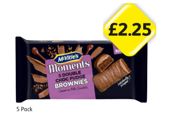 McVitie's Moments Brownies - Now Only £2.25 at Londis