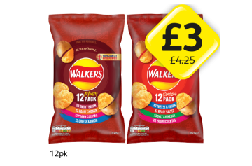 Walkers Variety Pack Meaty, Classic - Now Only £3 at Londis