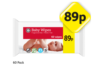 Baby Wipes - Now Only 89p at Londis