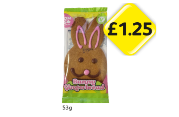 Bunny Gingerbread - Now Only £1.25 at Londis