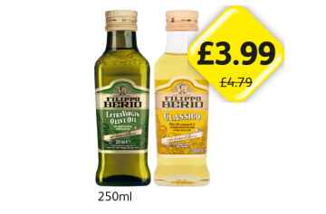 Filippo Berio Extra Virgin Olive Oil, Classico - Now Only £3.99 at Londis