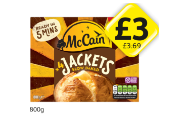 McCain Jackets Slow Baked - Now Only £3 at Londis