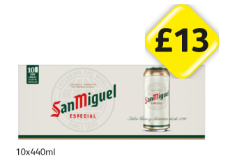 San Miguel - Now Only £13 at Londis