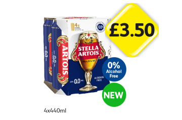 Stella Artois 0.0 - Now Only £3.50 at Londis