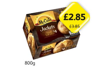 McCain Jacket Potatoes - Now Only £2.85 at Londis
