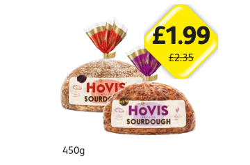 Hovis White Sourdough, Seeded - Now Only £1.99 at Londis