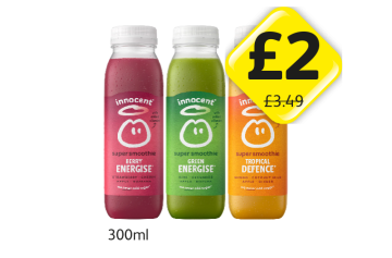 Innocent Berry, Green, Tropical - Now Only £2 at Londis