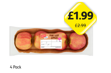 Jack's Pink Lady Apples - Now Only £1.99 at Londis