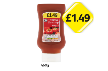 Tomato Ketchup - Now Only £1.49 at Londis