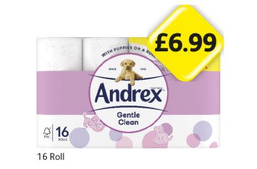Andrex Gentle Clean - Now Only £6.99 at Londis