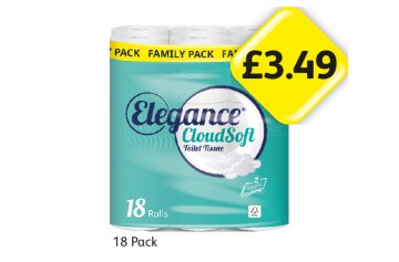 Elegance Cloudsoft - Now Only £3.49 at Londis
