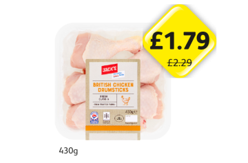 Jack's Chicken Drumsticks - Now Only £1.79 at Londis