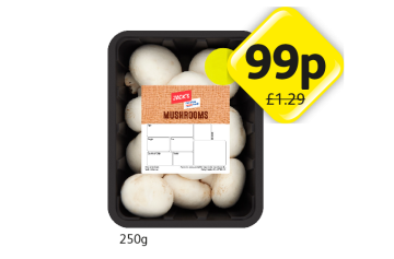 Jack's Mushrooms - Now Only 99p at Londis