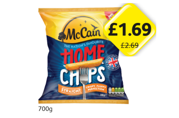 McCain Home Chips Straight - Now Only £1.69 at Londis