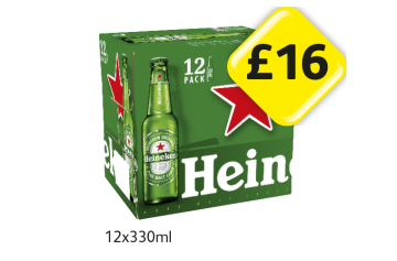 Heineken - Now Only £16 at Londis